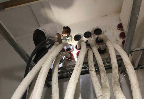 Cable seal in Ningbo Dahe 110kv main substation project Cable seal in Ningbo Dahe 110kv main substation project