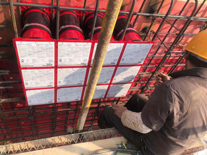 Cable seal in Yixing Medical Center project Cable seal in Yixing Medical Center project