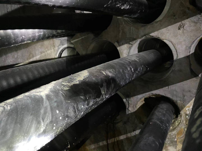 Cable seal in Ningbo Xinle 220kv main substation project Cable seal in Ningbo Xinle 220kv main substation project