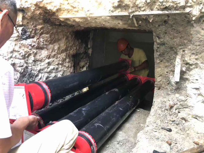 Cable seal in Suzhou Metro Line3 110kv main substation projec Cable seal in Suzhou Metro Line3 110kv main substation projec